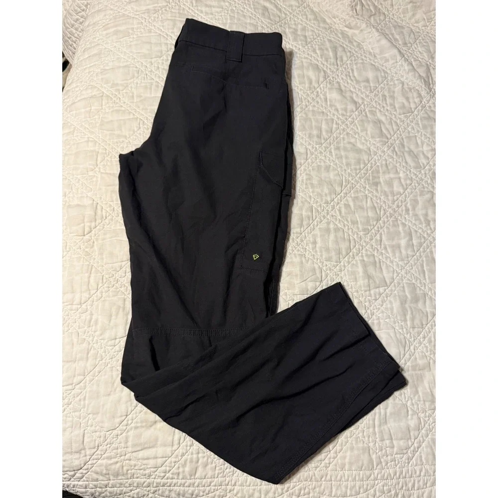 First Tactical V2 Tactical Pants Mens 34 x 32 Black Ripstop Cargo Duty Trousers